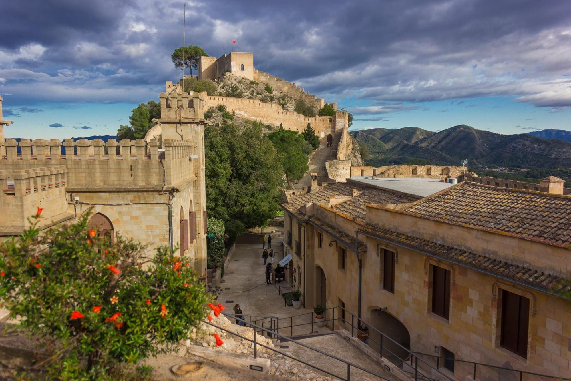 Casa Camino Al Castillo Xativa Luaran gambar